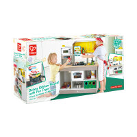HAPE - DELUXE PLAY KITCHEN WITH MICROWAVE