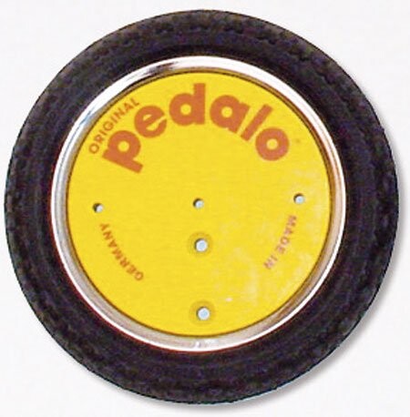 PEDALO® - Rad 22cm gelb lackiert