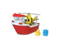 GREEN TOYS - RESCUE BOAT & HELICOPTER