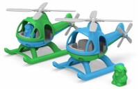 GREEN TOYS - VEHICLE - HELIKOPTER - GREEN